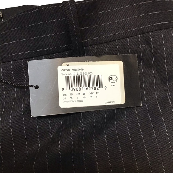 Hugo Boss New Navy Pinstripe Pants - Picture 5 of 7